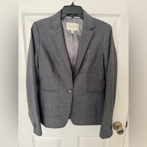 Women's Banana Republic Gray Suit Jacket Blazer Size 6